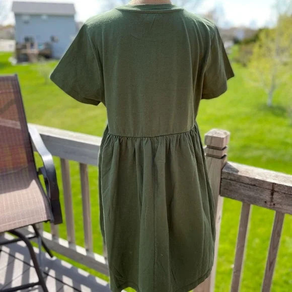 💚🍏Free People T-shirt dress - Picture 7 of 9